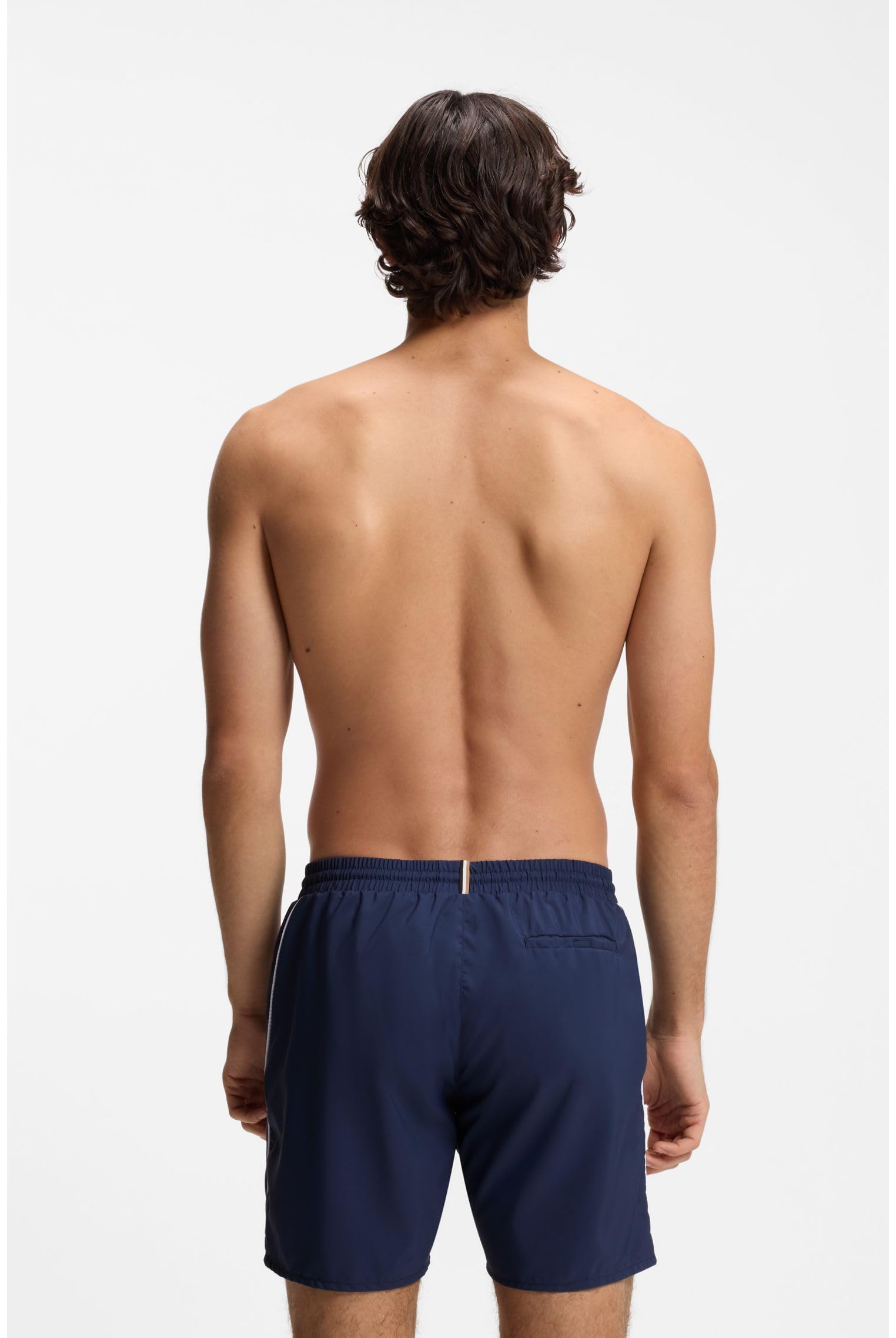 BOSS Starfish, Bañador Corto de los Hombres, Navy413,