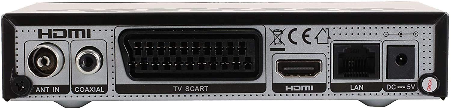 RED OPTICUM 23025 Nytro Box Plus Hybrid-Receiver HD-TV I DVB-C & DVB-T2 Receiver mit Aufnahmefunktion PVR - HDMI - USB - SCART - Coaxial Audio - Ethernet - LED Display I Digitaler Kabelreceiver