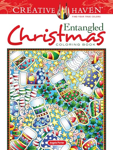 Creative Haven Entangled Christmas Coloring Book (Adult Coloring Books: Christmas)