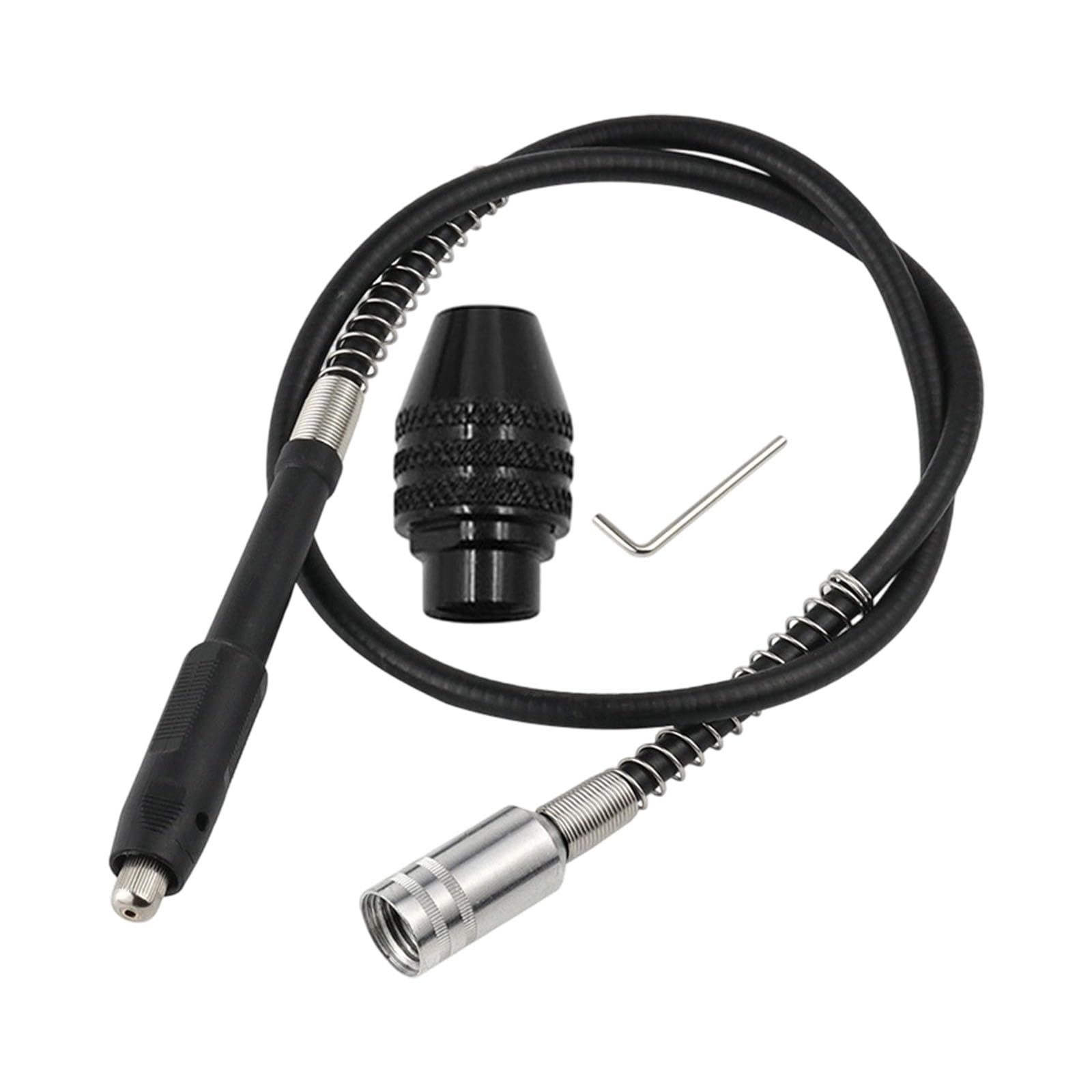 Multipurpose 3Mm Flexible Shaft with 0.3-3.2Mm Drill Chucks Handle for Electric Grinders Lightweight Design Flexible Shaft Extension
