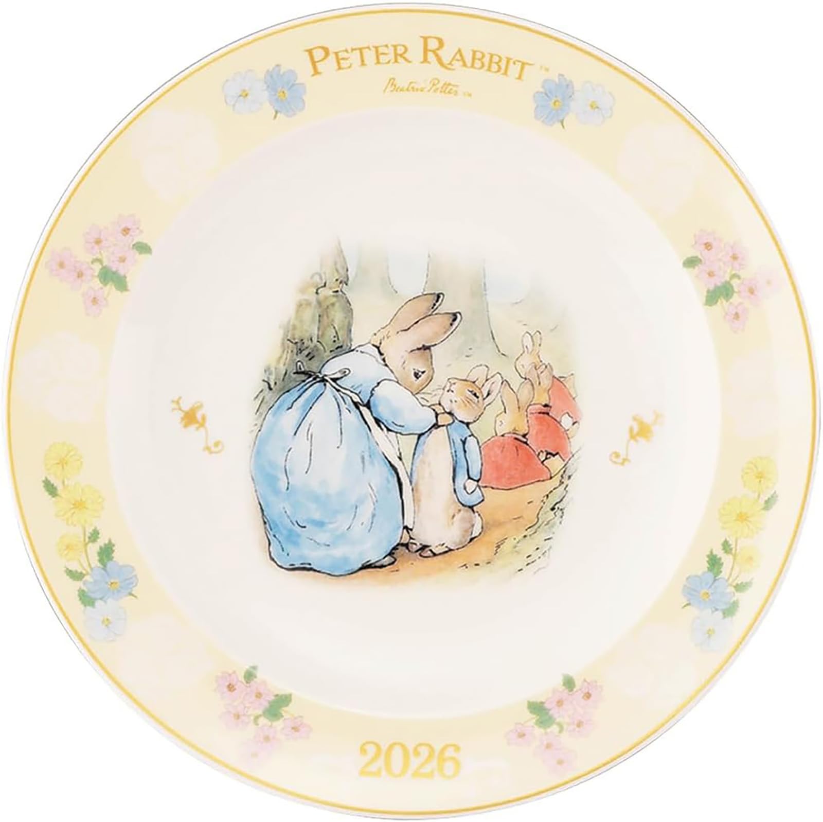 ピーターラビット プレート ６枚セット yamaka◇ヤマカ/プレート/6点セット/ピーターラビット/柄違い/お