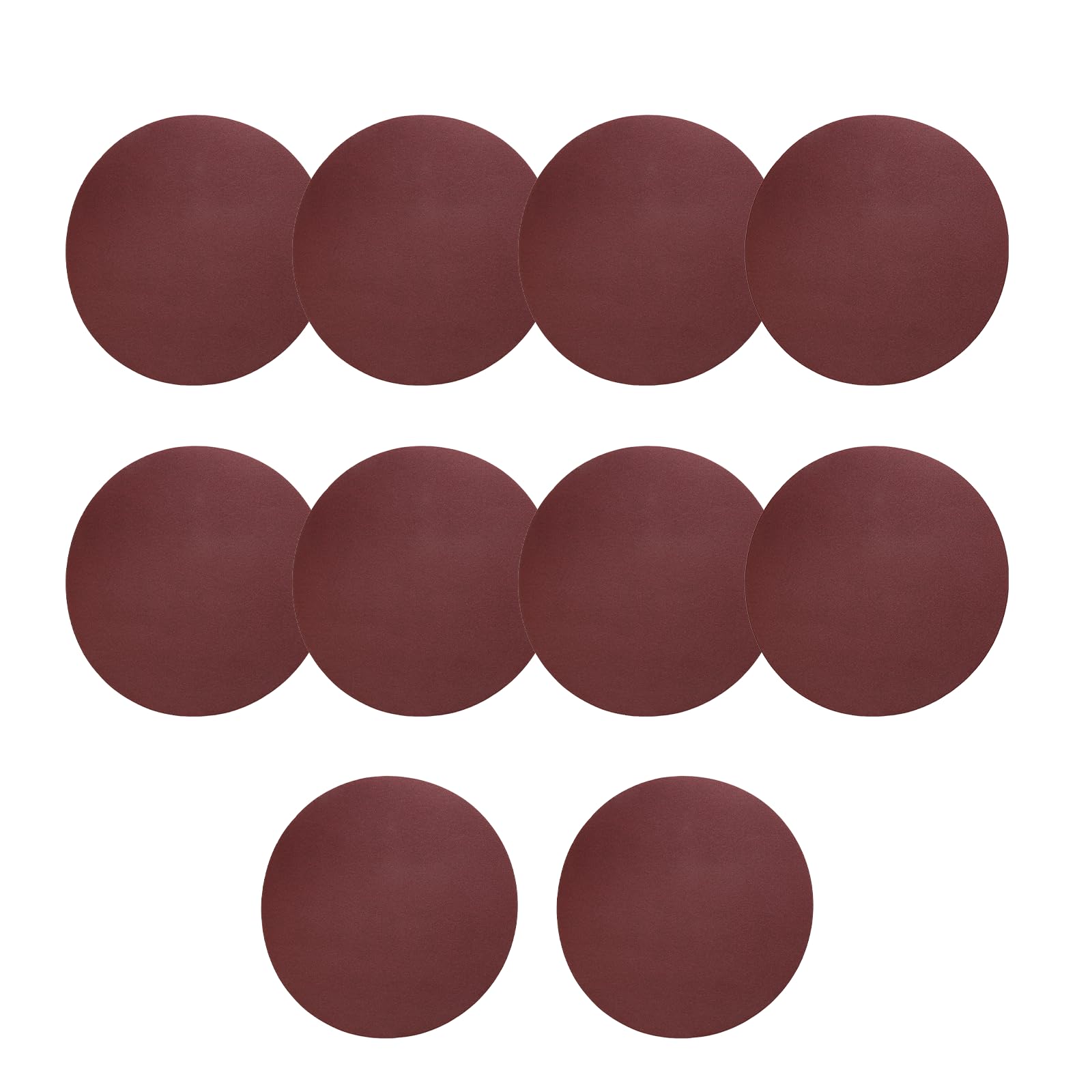 Bonsicoky 30 Pcs 7 Inch Sanding Disc Sandpaper, Hook-and-Loop Sanding Discs Sander Paper for Random Orbit Sander, 240 Grit