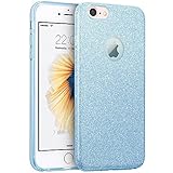 iPhone 7 Case, Imikoko™ Fashion Luxury Protective Hybrid Beauty Crystal Rhinestone Sparkle Glitter Hard Diamond Case Cover For iPhone 7 (Blue)