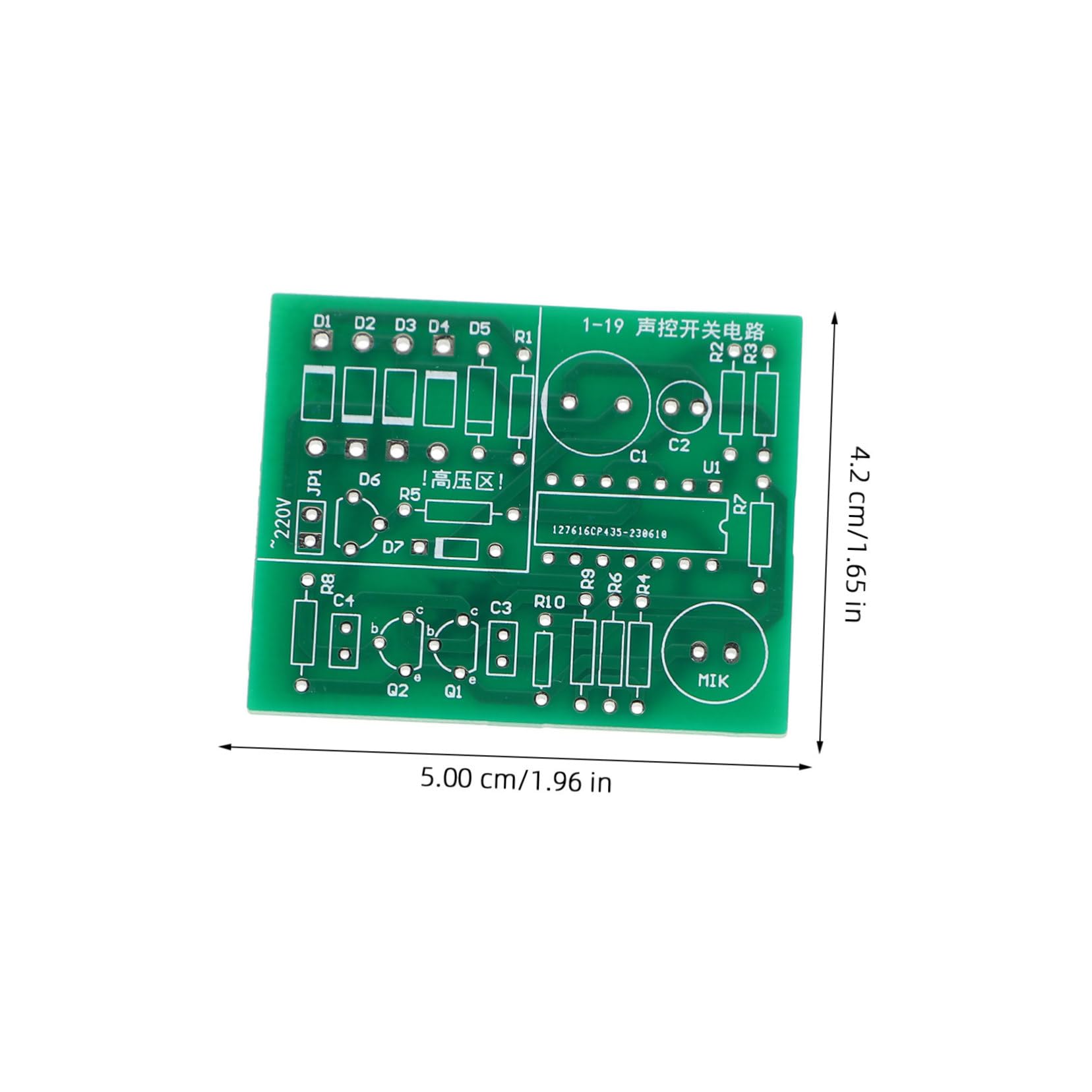 PRETYZOOM 1 Set Integrated Module Board Circuit Key for Sound Sound Sensor Module Kit Electronic Acoustic Clap Control Switch Electronic Clap Control Copper
