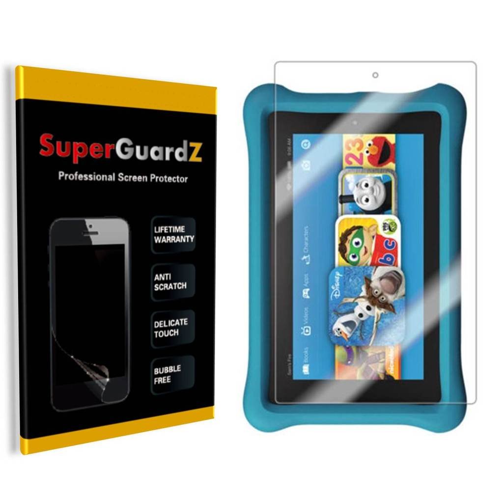 [3-Pack] For Fire 7 Kids Edition (7", 2015 Release) - SuperGuardZ Anti-Glare Matte Screen Protector, Anti-Fingerprint, Anti-Scratch, Anti-Bubble
