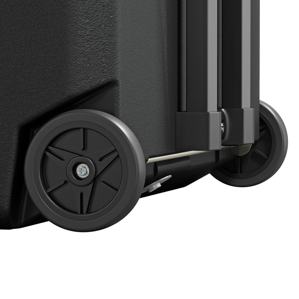 Yolco BCX40 Carbon elektryczna lodówka kompresorowa, sterowanie aplikacją za pomocą Bluetooth, 12/24 V i 230 V, do samochodu, ciężarówki, łodzi, lodówki kempingowej