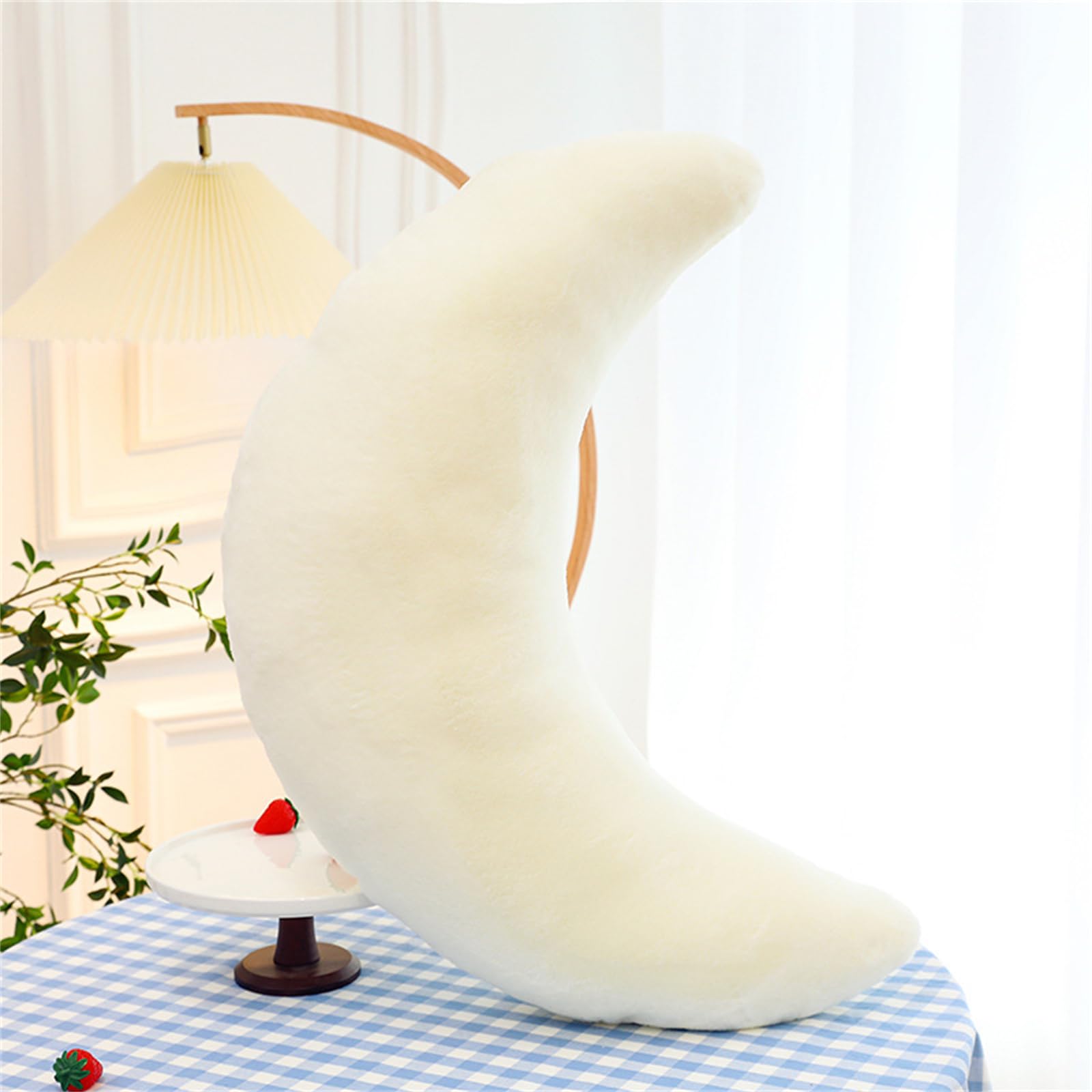 Süßes Mond Kissen Für Kinderzimmer - Kuscheliger Begleiter Zum Schlafen & Spielen