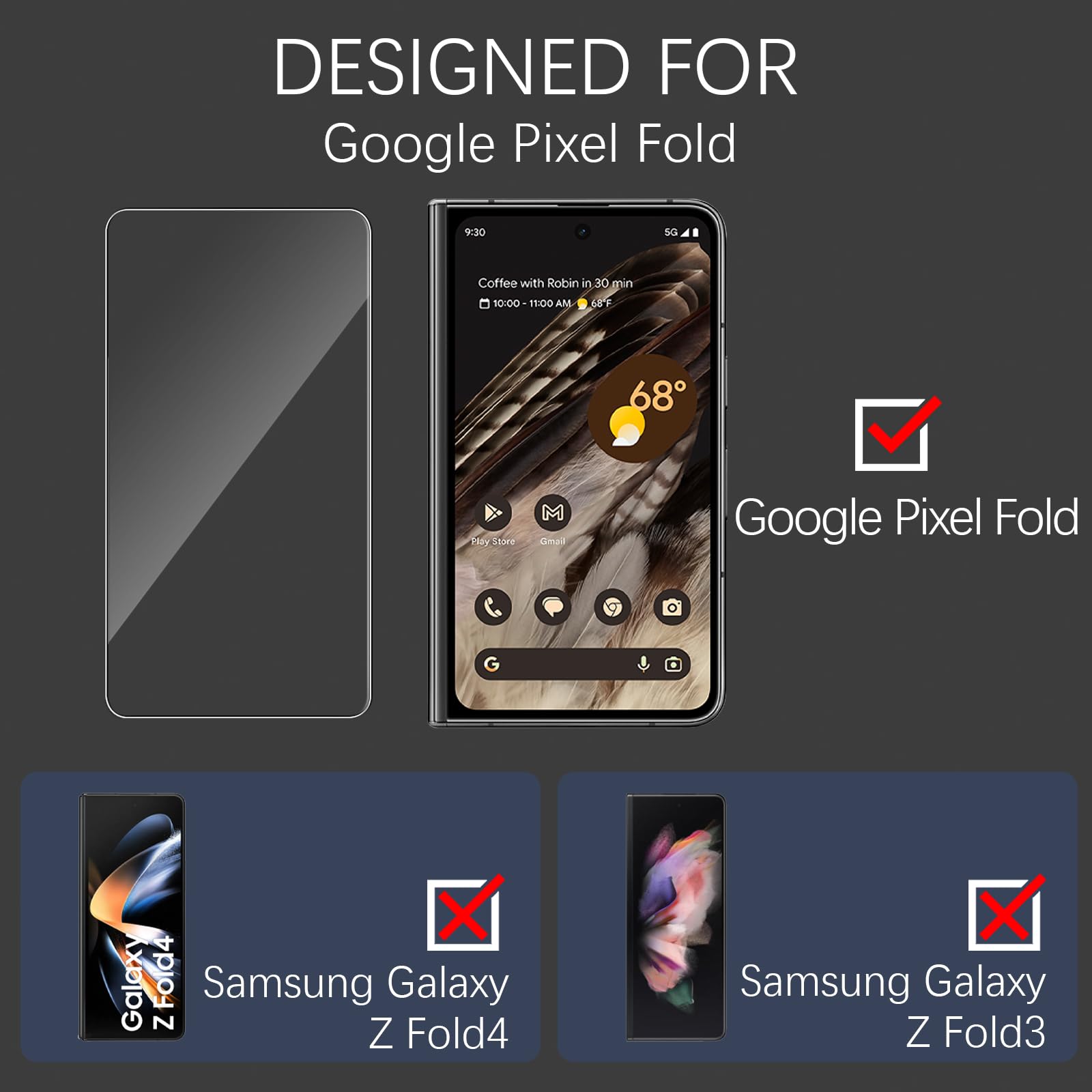 Protector De Pantalla Y Cámara Para Google Pixel 10 Pro XL - 2 Unidades, Cristal Templado 9H Antiespía, Privacidad Total