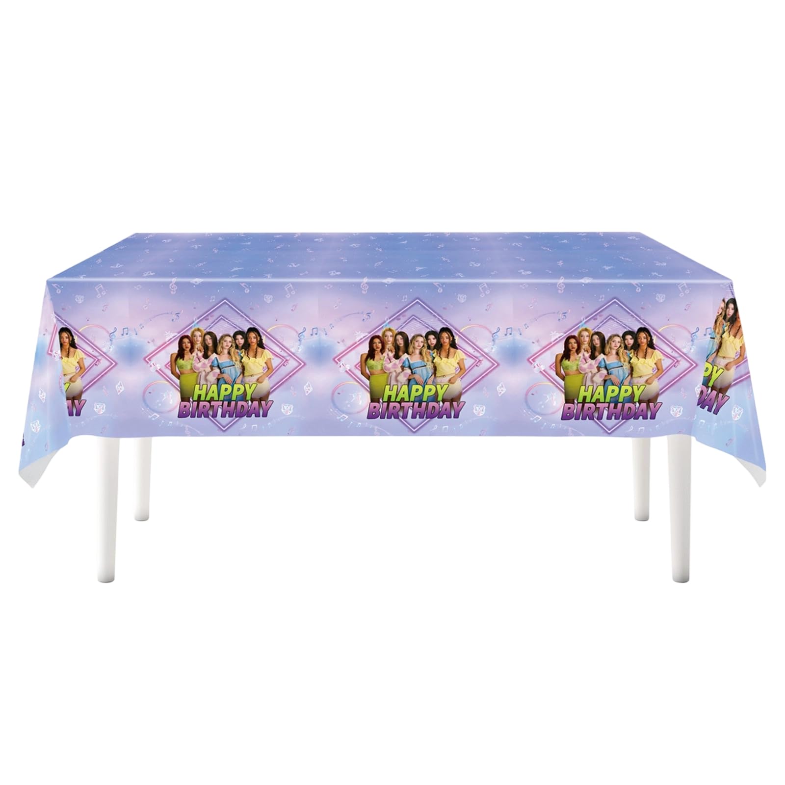 Katseye Birthday Decorations , Katseye Merch Banner Plates Cups Kit Decor