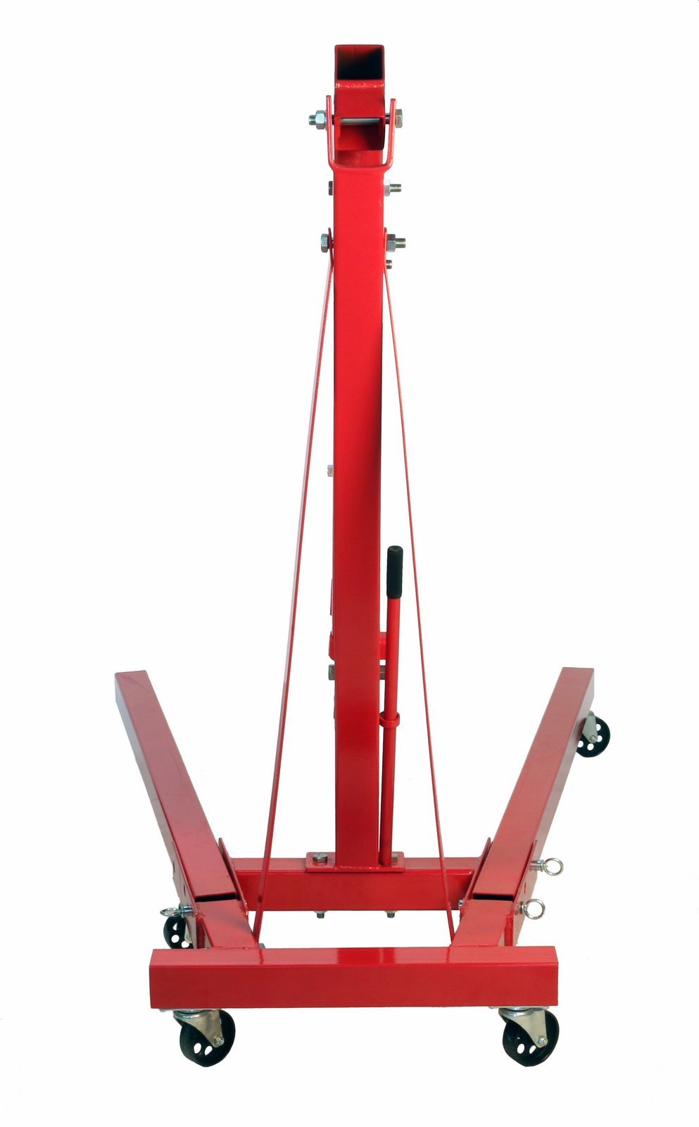 Dragway Tools 2 Ton Folding Hydraulic Engine Hoist Cherry Picker Shop