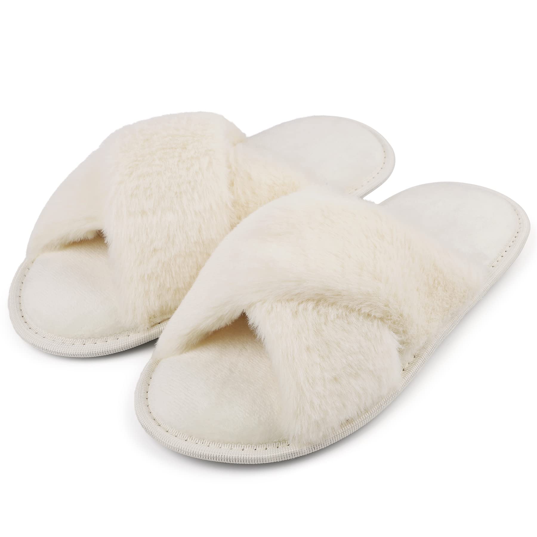 riemot Pantofole Donna in Memory Foam Ciabatte Invernali da Casa Calde leggere Comode Ciabatte Donna Antiscivolo Ciabatte Pelose Morbide Suola Scarpe Donna Invernali Indoor Outdoor