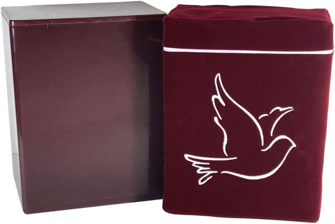 Dove Design Urn Bag with Temporary Urn_Patented (Blue)