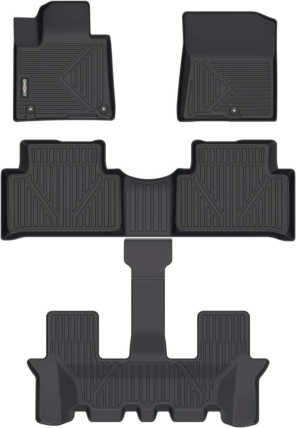 GINOWY®Custom Fit Floor Mats 20212024 Kia Sorento丨Floor