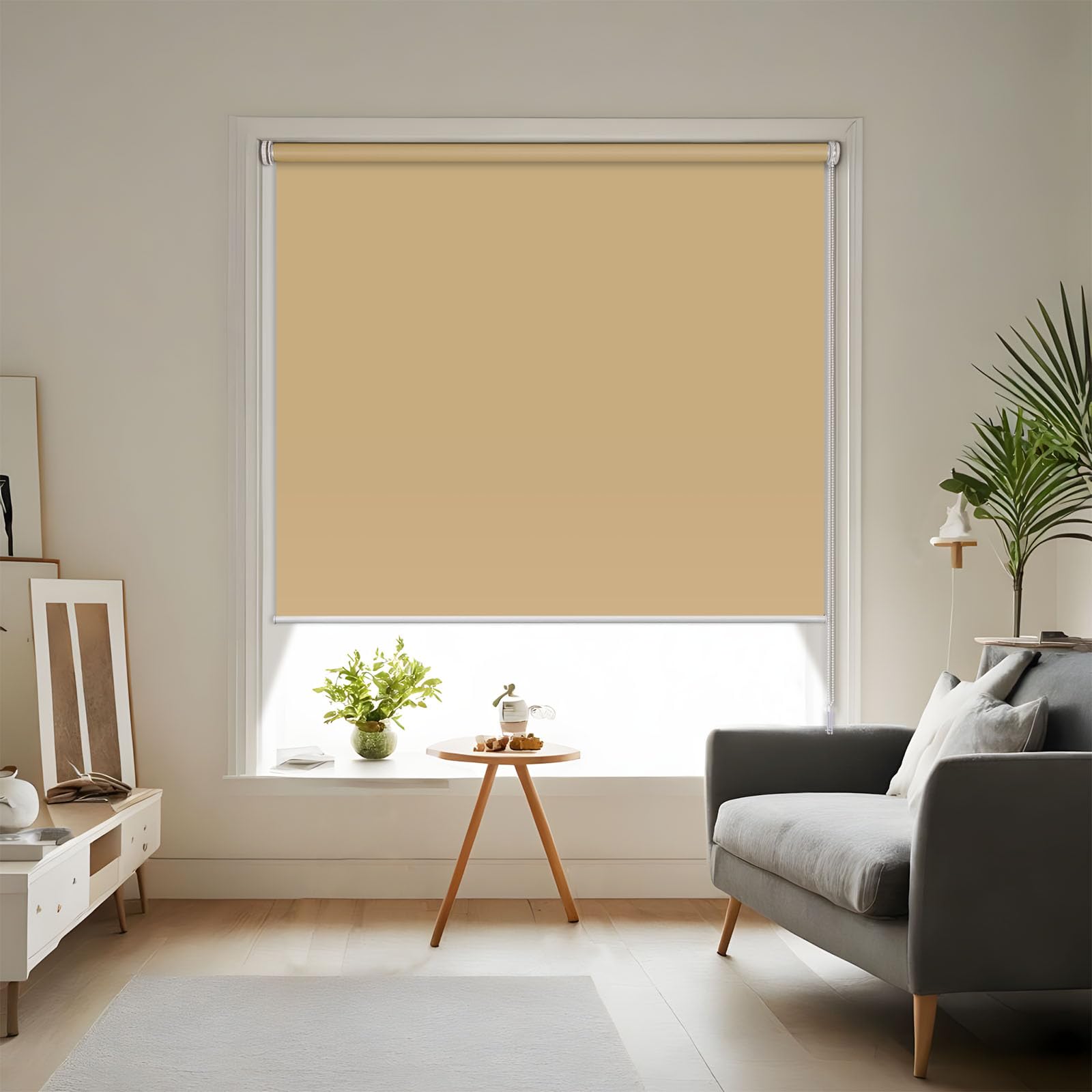 Amazon｜Grandekorロールスクリーン つっぱり式 ロールカーテン 1級