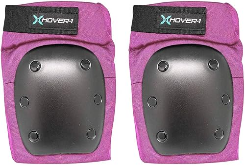 Miniatura 9 de Hover-1 Coderas protectoras de nailon  Rodilleras y muñequeras, para mayores de 8 años, carcasa de polipropileno duro resistente a impactos y