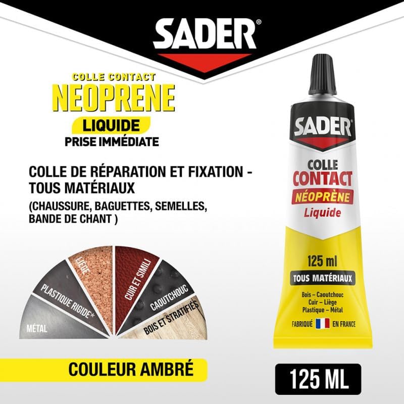 Sader Liquid AT020061 Nettoyant pour Cuisine Non Toxique Élimination des Graisses 500ml
