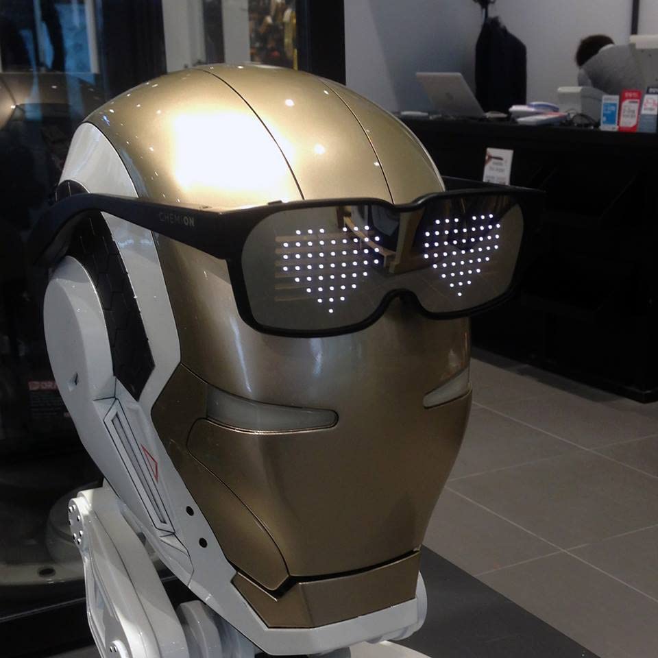 NTH LED Writable Glasses Customizable Light up led Glasses That Will