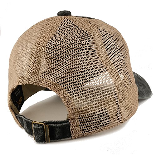 Gorra trucker con visera desgastada y bordado miniatura 2