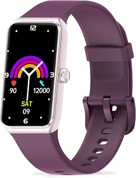 Fitness Tracker, Fitness Watch with 24/7 Heart Rate, Blood Oxygen, Blood Pressure, Smart Watches with 100+ Sports Modes, Step Counter Pedometer for Women Men