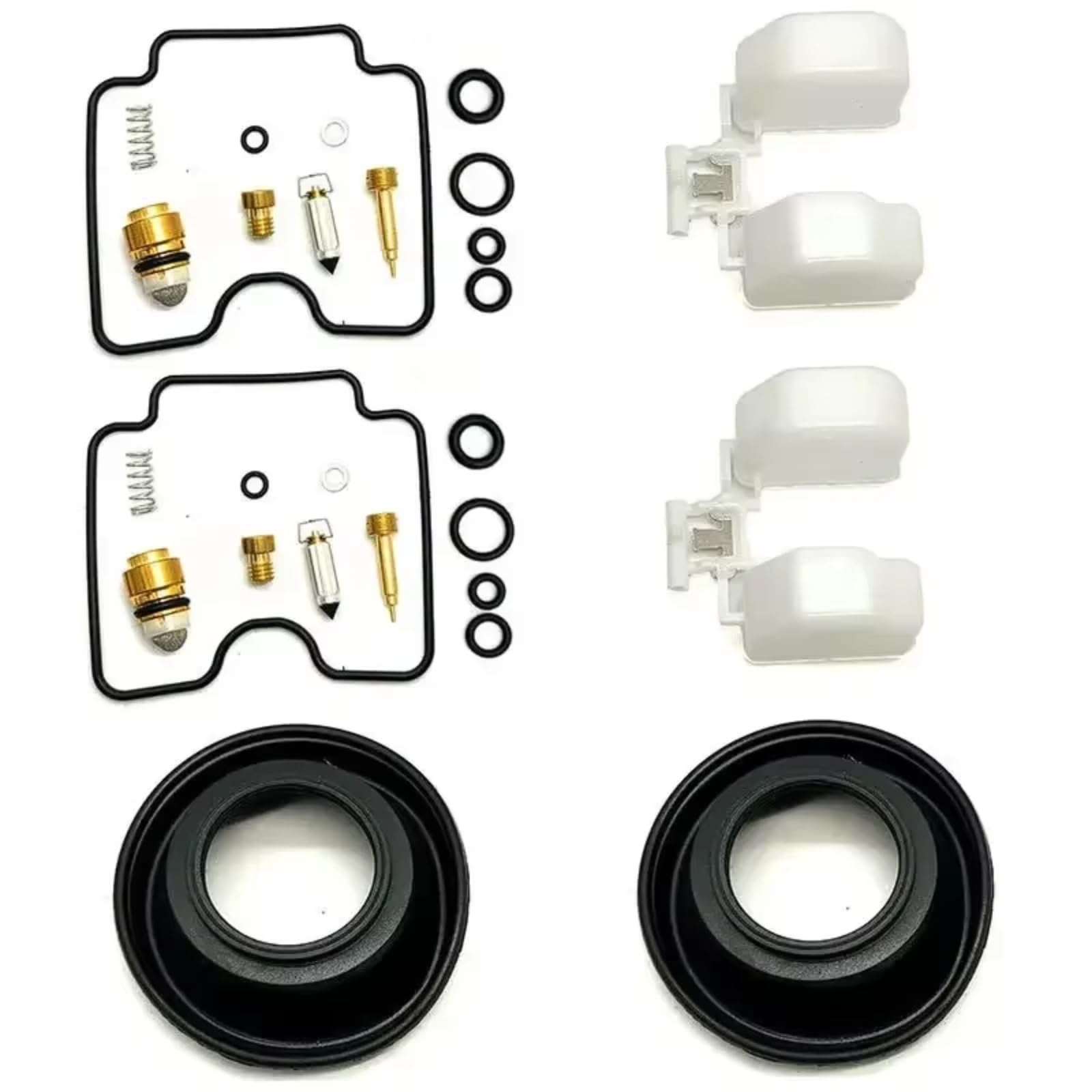 Kit Reparación Carburador Kit De Reparación Carburador Motocicleta para Yamaha XVS1100 1999-2006 Xvs 1100 Junta De Diafragma De Émbolo Flotante | Set 2