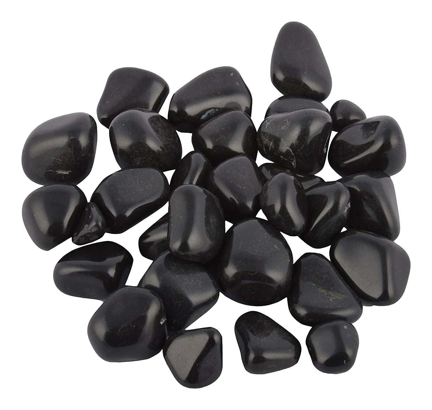 Foodie Puppies Black Polished River Rock Stones - (Black Jumbo, 15Kg) for Home Decoration, Aquarium/Fish Tank, Garden, and Swimming Pool Polished River Rock Unplanted Substrate(2cm - 4cm) (B0CDPPQ6SN) Amazon Price History, Amazon Price Tracker