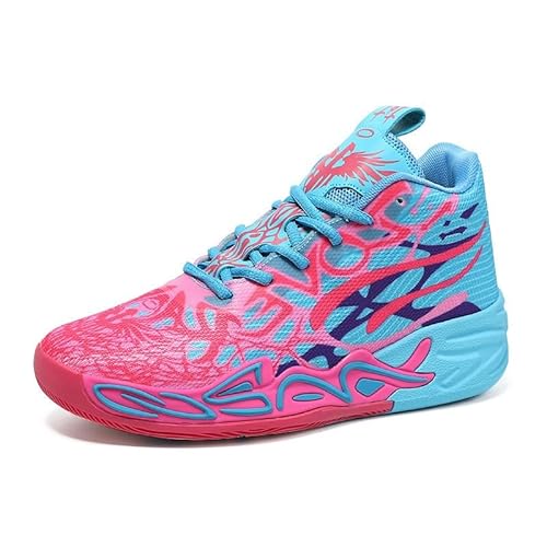 Solastride Scarpe da Basket Alte da Uomo con Mesh Traspirante,