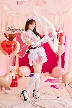 Amazon.co.jp: [Malymoon] メイド服 メイド ナース 看護師 看護婦