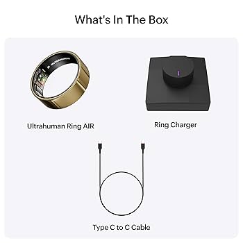 Amazon.com: ULTRAHUMAN Ring AIR-Smart Ring Health Tracker