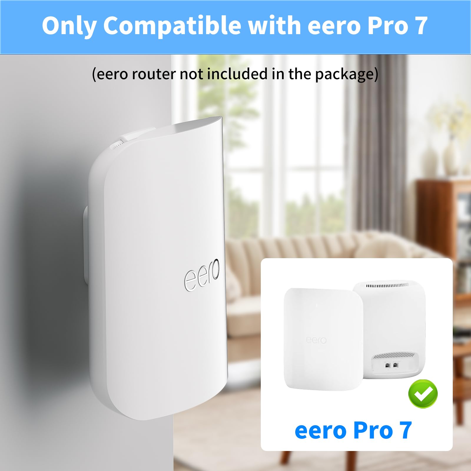 Amazon.com: eero Pro 7 Wall Mount, Router Bracket Holder Only