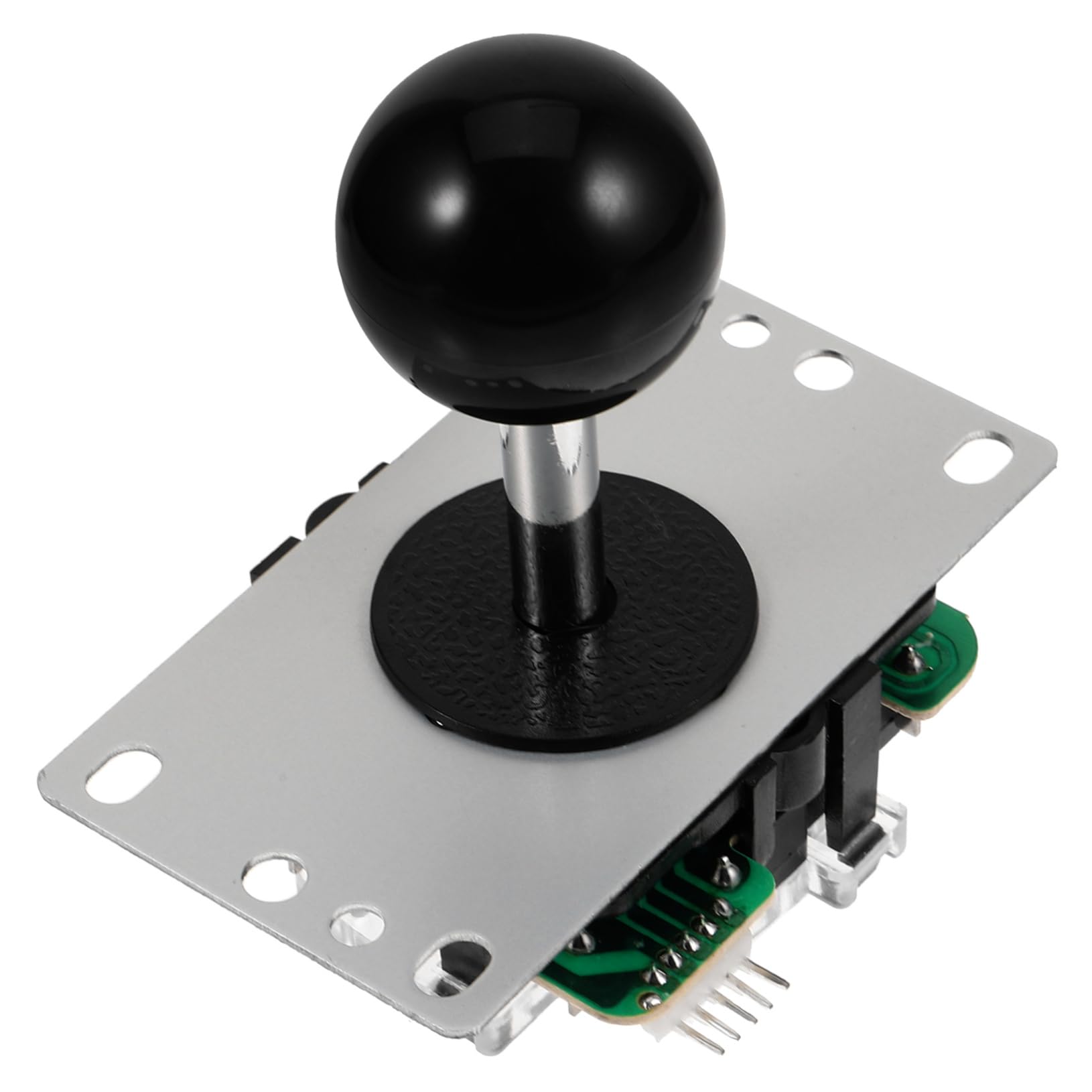 YARNOW Joystick Nero Simulatori di Gioco Game Conter Sticks Joystick di Ricambio per Console di Gioco Scheda di Circuito ABS