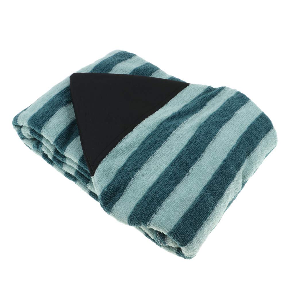 Inzopo Lightweight 5.0-10.6ft Surfboard Sock Cover Stretch Surfing Board Bags, Comfort Quick-Dry with Drawstring Closure & Padded Nose Protector & Hidden Bag - 5.5ft