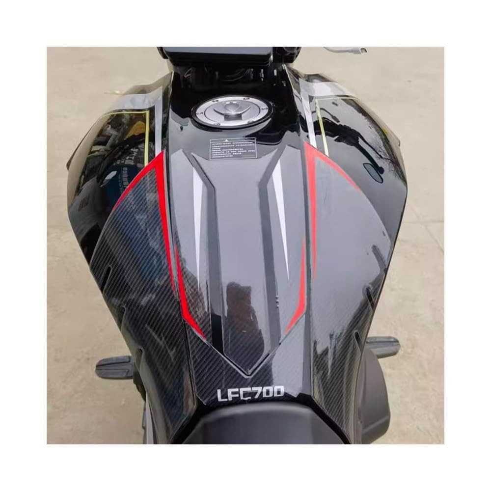 Serbatoio PER BENDA LFC700 LFC 700 Moto Anti Slip Olio Combustibile Rilievo Del Carro Armato Laterale Ginocchio Grip Sticker Decal Protector Pad