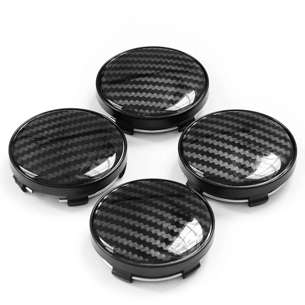 4 Pcs Wheel Centre Caps for Lexus RX RX350 RX350h RX500h, Car Hub Center Cap Waterproof Decoration Centre Cover Rim Covers Replacement,normal-carbon fiber