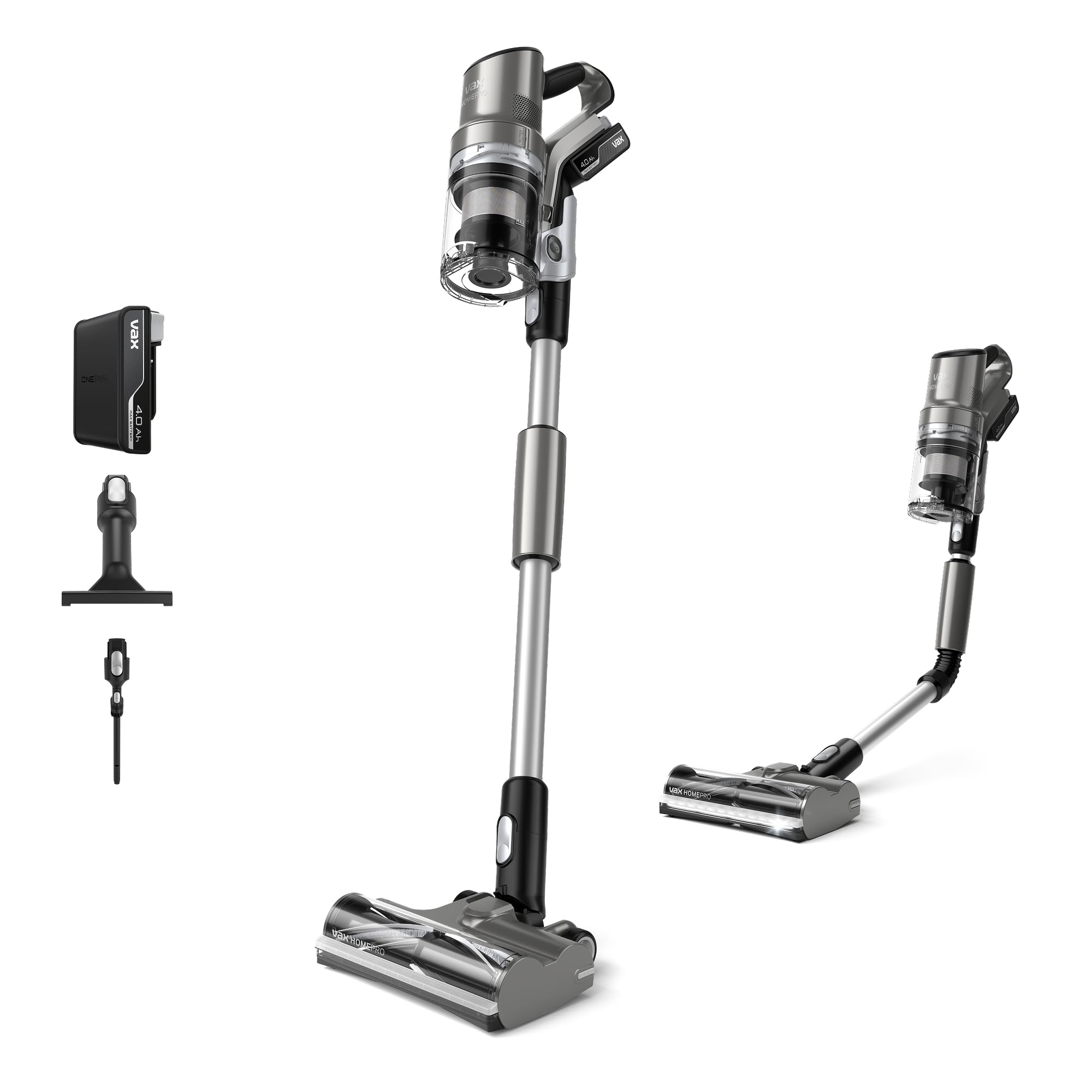 Vax HomePro CLSV-HPKS Cordless Bagless Stick Vacuum Cleaner - Silver [Marked]