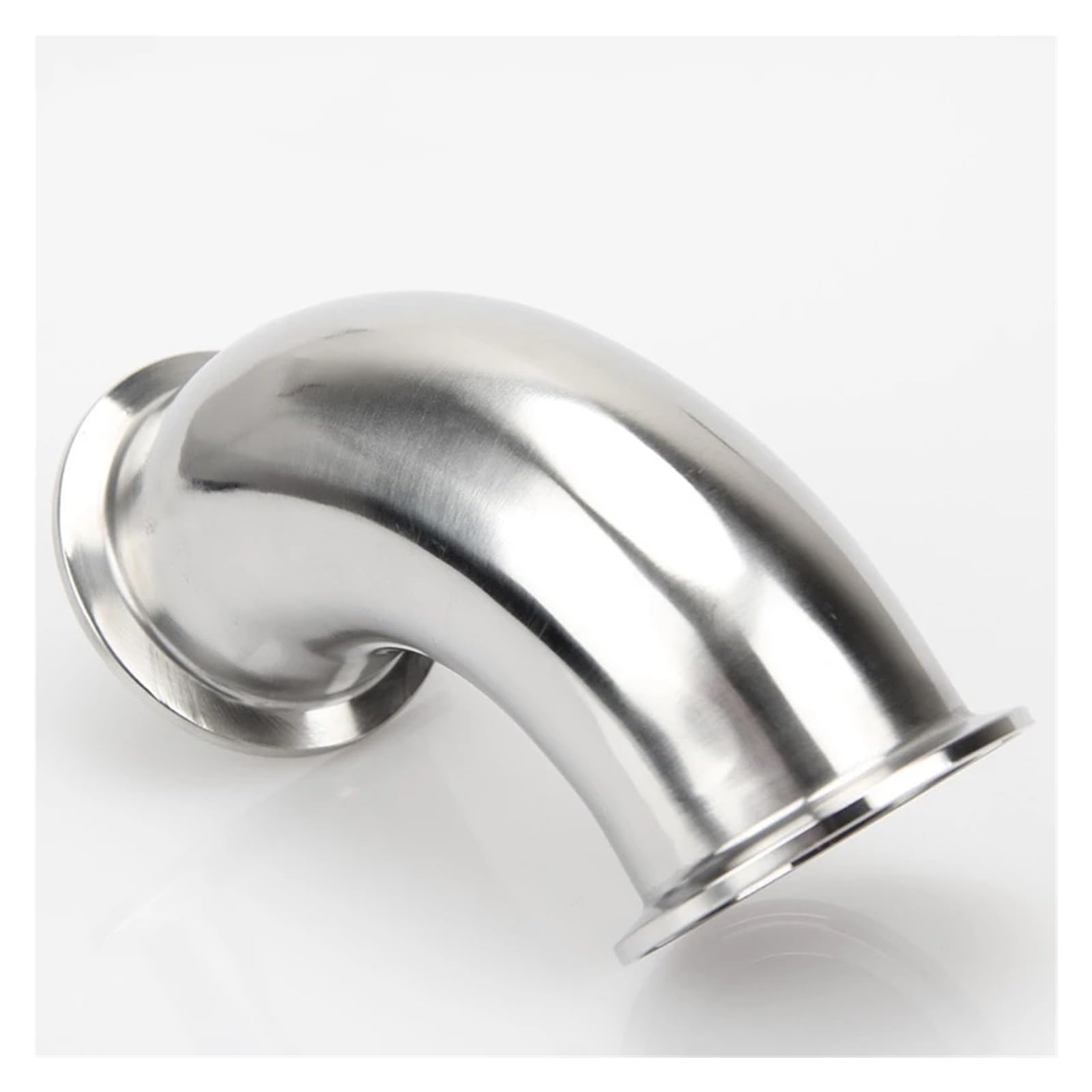 1 szt. 1.9 cm 2.5 cm 5.1 cm 7.6 cm 10.2 cm 19mm-102mm rura OD Tri Clamp Ferrule OD 90 stopni łokieć rura ze stali nierdzewnej 304 (63 mm x tuleja 77,5) złączka rurowa