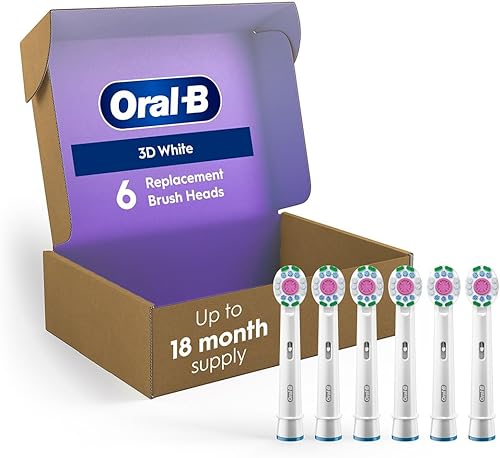 Oral-B Cepillo de dientes eléctrico 3D de repuesto para cepillos de dientes 6 unidades disponible en Yaxa Colombia
