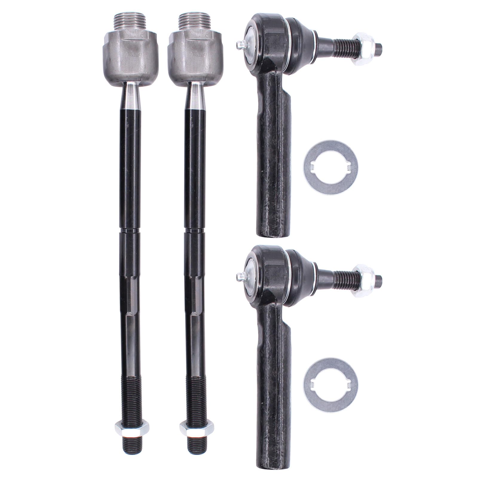 MOOG Inner Steering Tie Rod End Compatible With Chevrolet Silverado 1500 4 3l 4 8l 5 3l 6 0l 6 2l V6 V8 2007 2013