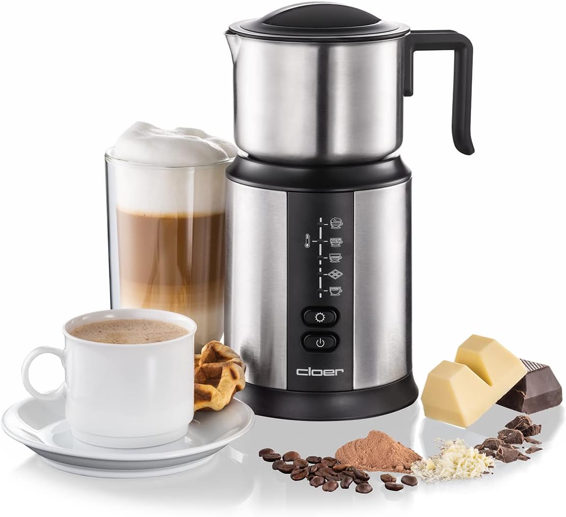 Set Pot à Lait - 350ml Et 600ml - Acier Inoxydable