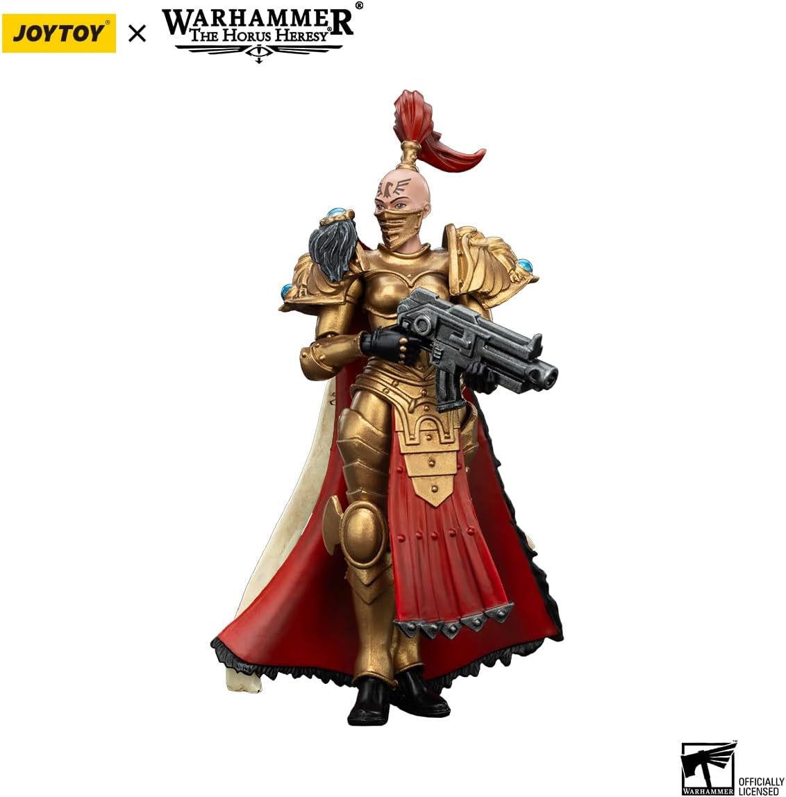 JOYTOY Warhammer Horus Heresy Sisters of Silence White Falcons Vigilator Cadre Vigilator 1, 1:18 Scale 4.17in Action Figure Mecha Joy Toy Collection Model