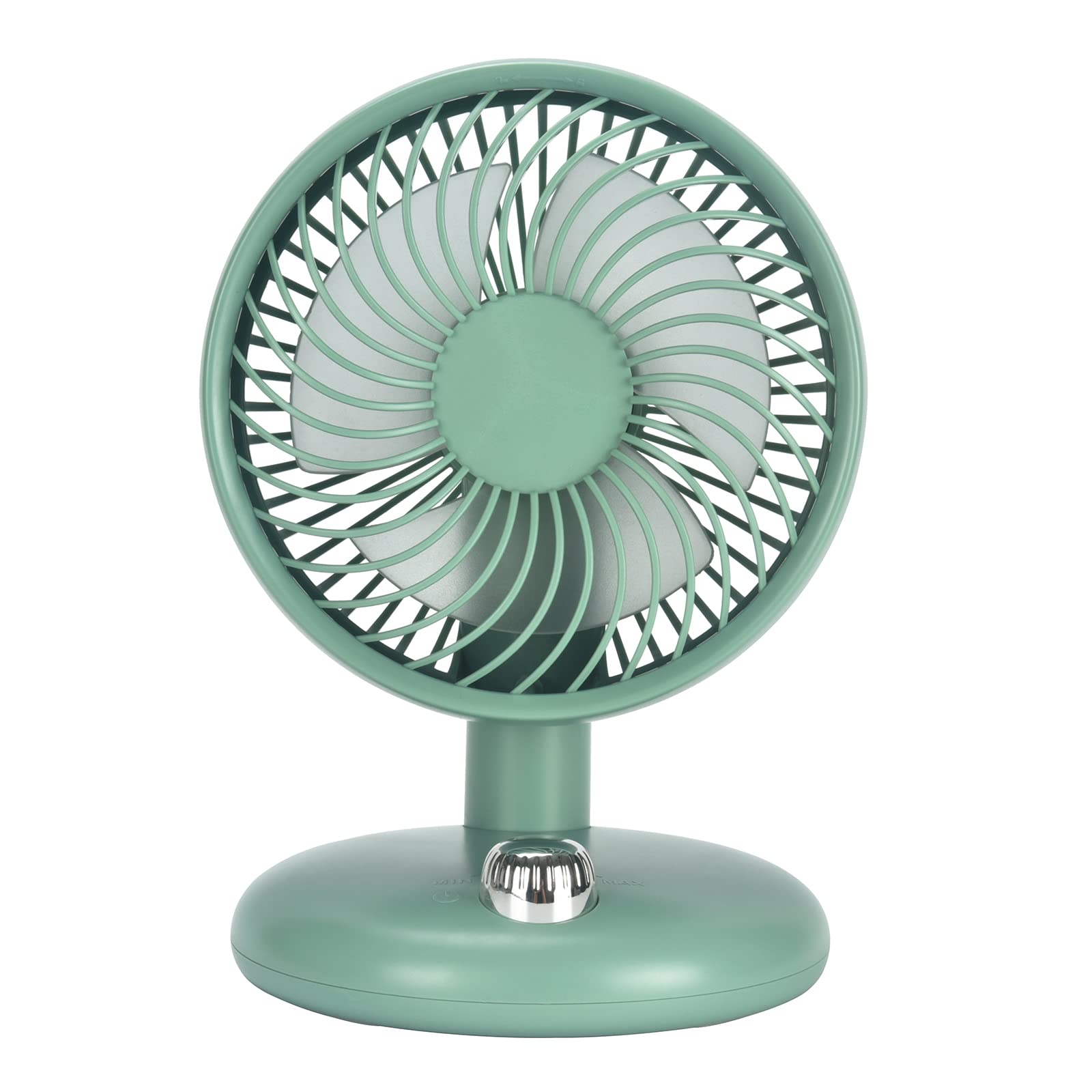 Ventilador de escritorio de 10000mAh y 6.49 pulgadas recargable por USB