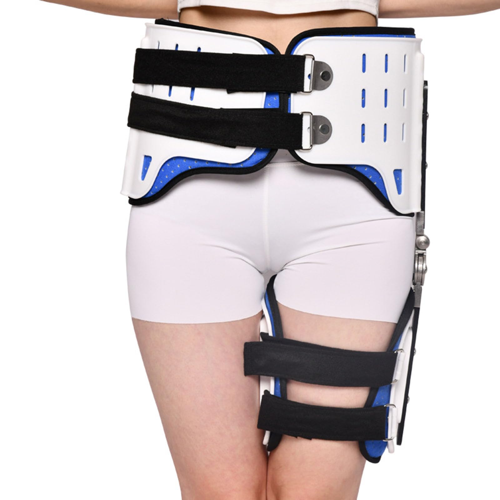WDSOPK Abduction Hip Brace Hip Stabilizer Brace Joint Protection Fixation Device Hip Orthosis Support Brace for Joint Sciatica Pain Relief,A Right,A Left (B Left A)