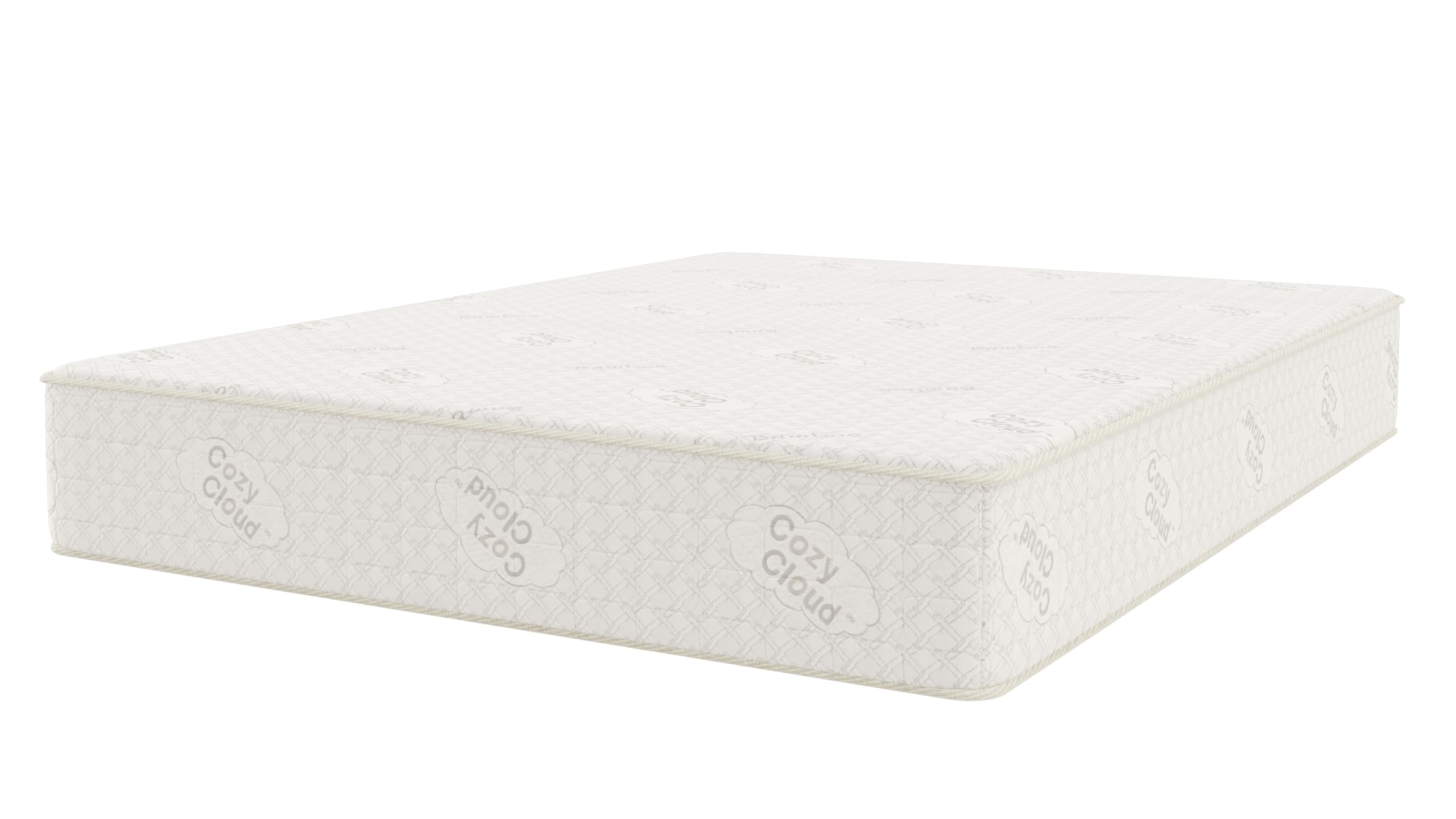 CozyCloud Memory Foam Mattress with Plush Top, Medium-Firm Orthopedic Support, Greenguard Gold Certified, for All Sleep Positions, Made in USA (Twin)
