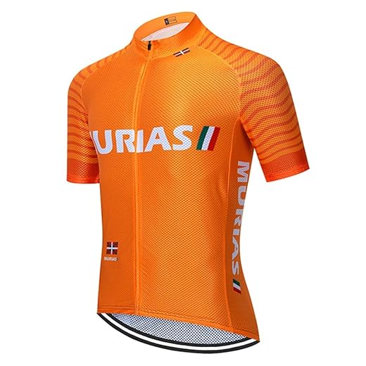 STEPANZU Ropa Ciclismo Verano Hombre Corta Maillot MTB Transpirable Maillot Ciclismo Hombre para al Aire Libre Bicicleta Montaña Ropa Hombre