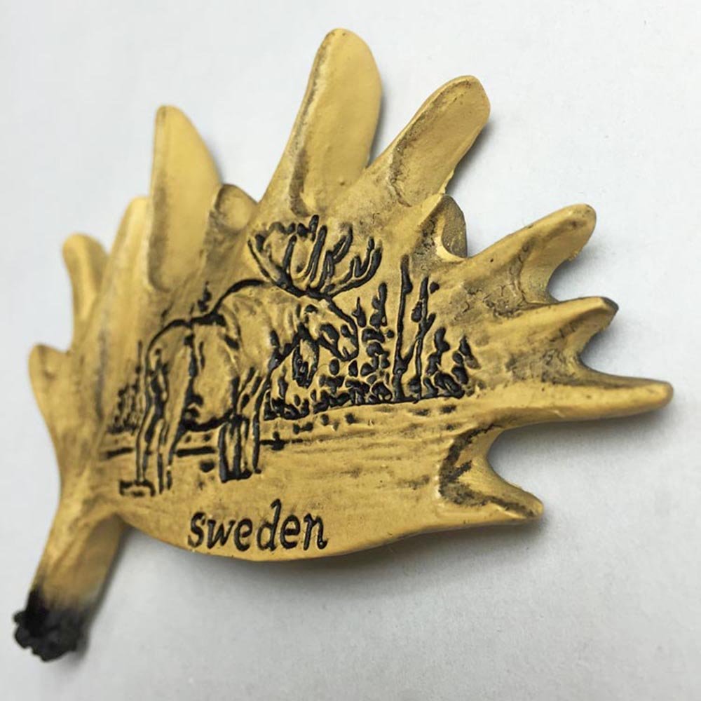 Suecia Recuerdo Turístico 3D Imán De Nevera Hogar Cocina Nevera