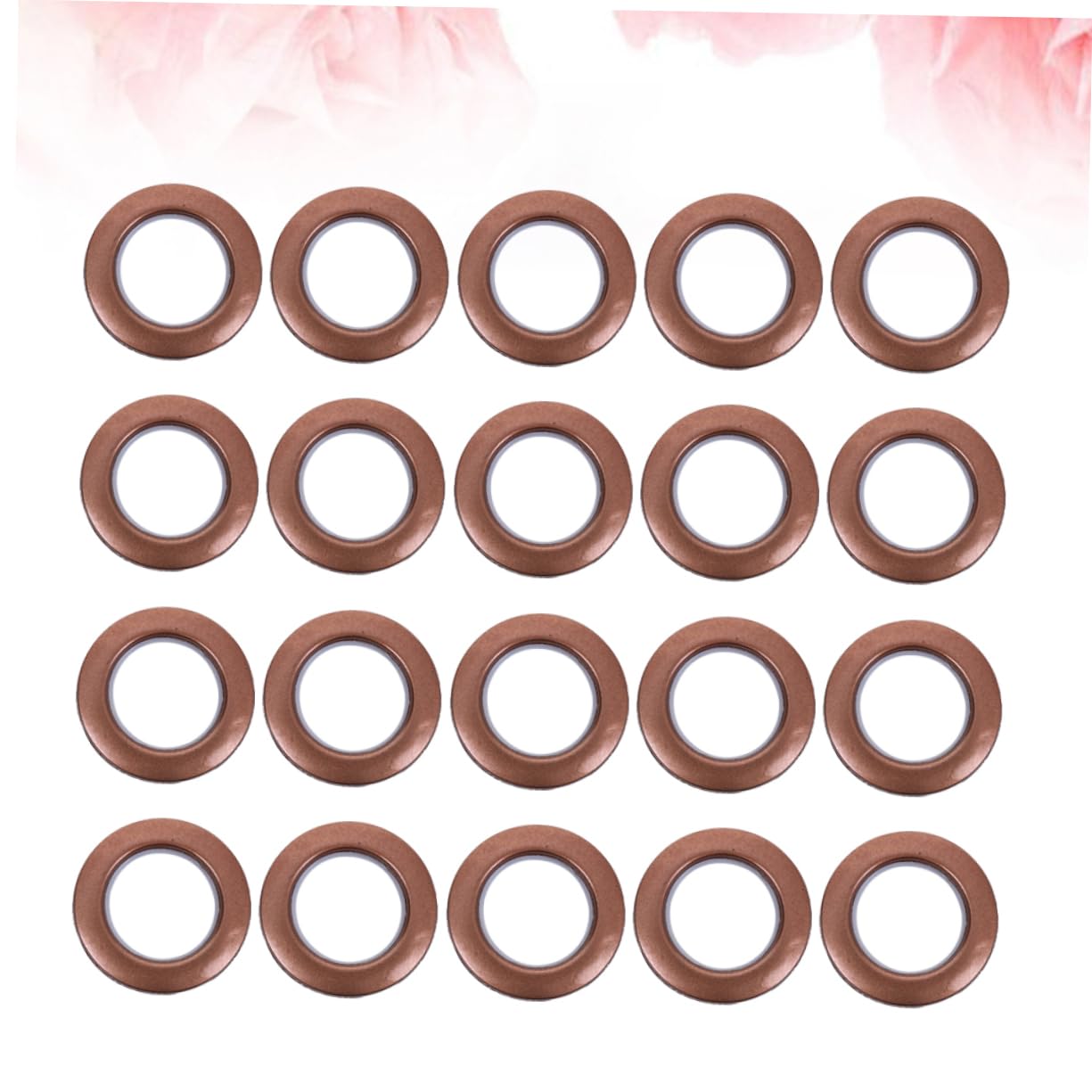 Lot de 80 Œillets De Rideaux pour Tringle À Rideau Accessoires en Plastique pour Chambre À Coucher