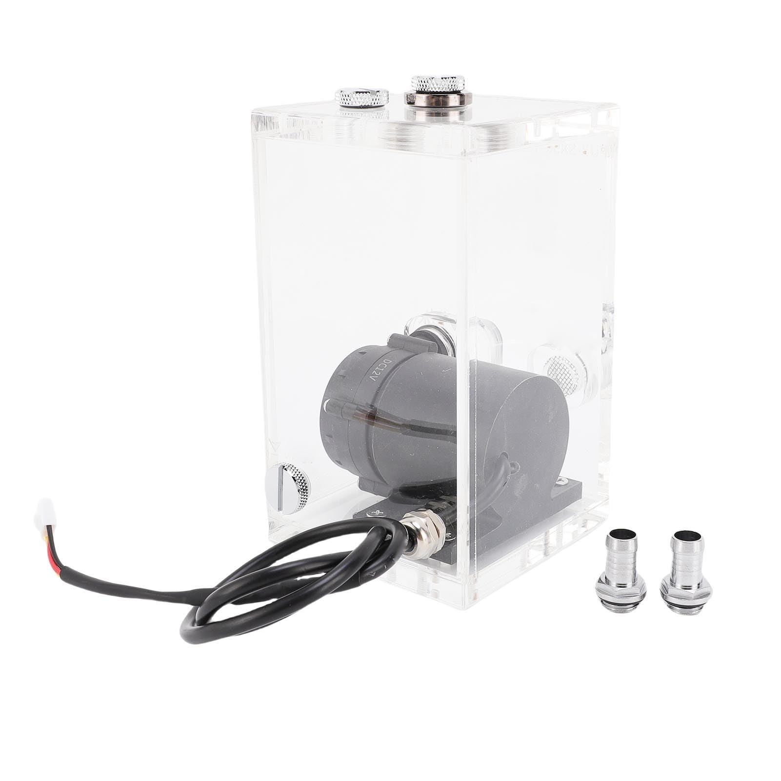 Sxhlseller Pompa di Raffreddamento Ad Acqua per PC, 850 Ml di Pompa 'Acqua del Computer Acrilico per l'aggiornamento