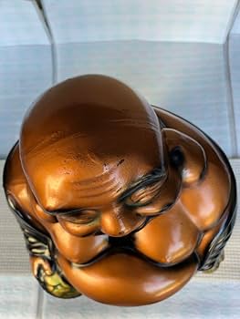 ご縁ある方、お迎えを♪【萩焼天鵬山窯】お顔の良い布袋様の置物/七福神/海運金運 ご縁ある方、お迎えを♪【萩焼天鵬山窯】お顔の