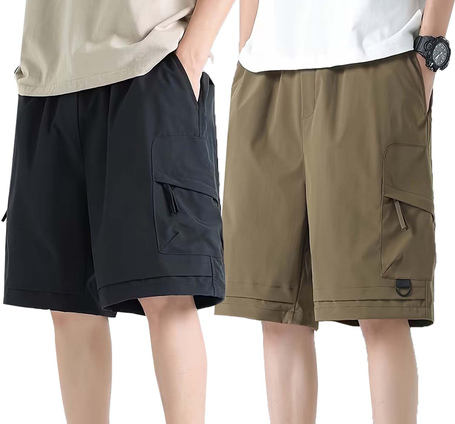 lymio Men Shorts || Cotton Short for Men || with Pocket Style (Packs Also Available) (Shorts-57-59)-picture-30