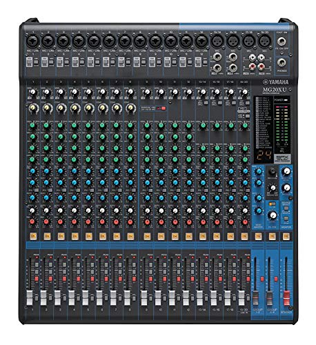 YAMAHA MG20XU Analog Mixer with built-in digital effects and USB ...