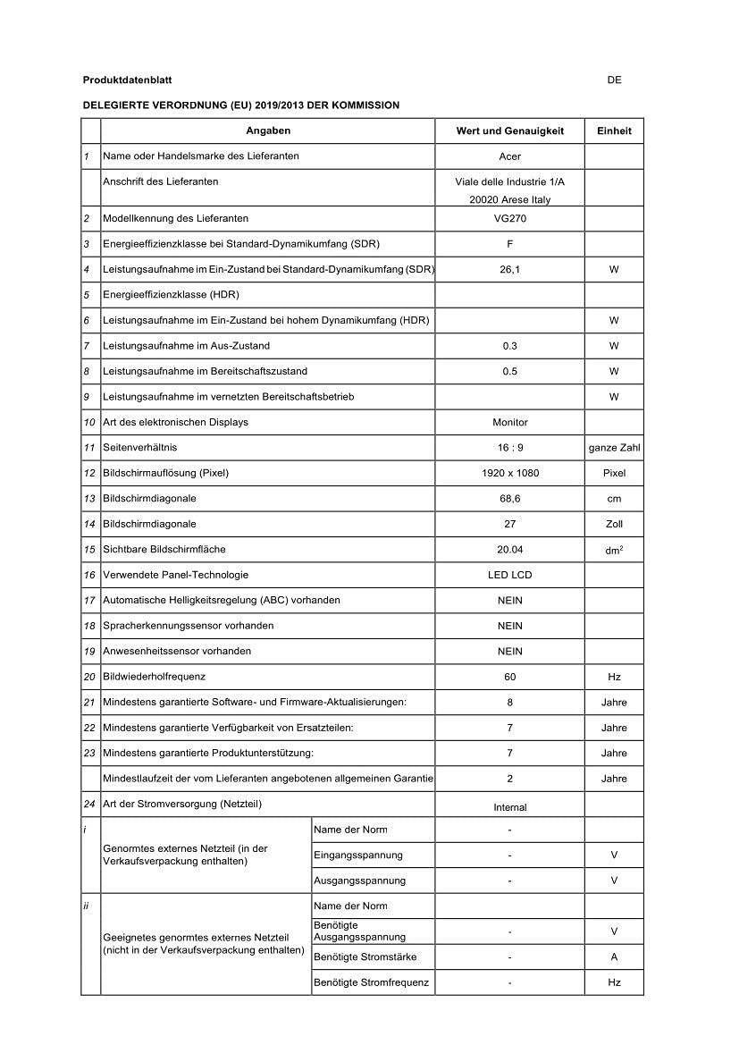 Amazon.de Bestseller Die beliebtesten Artikel in Monitore